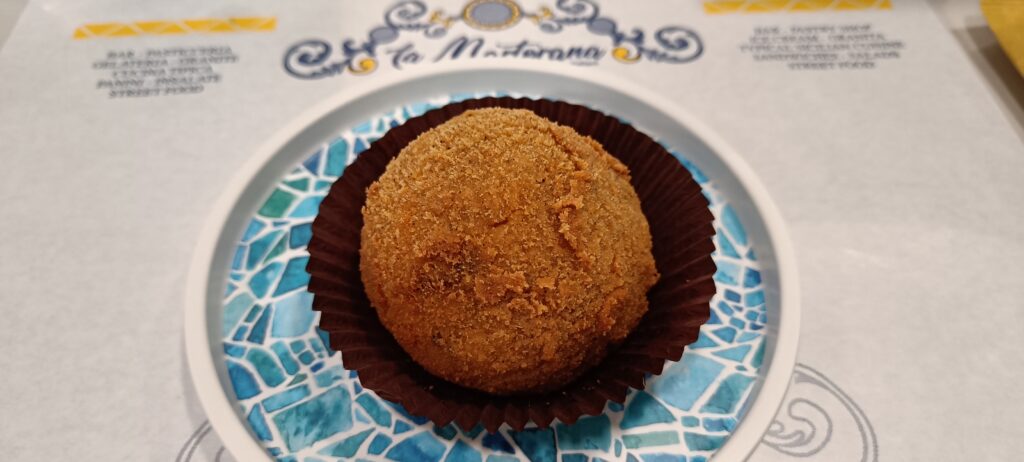 arancina a palermo